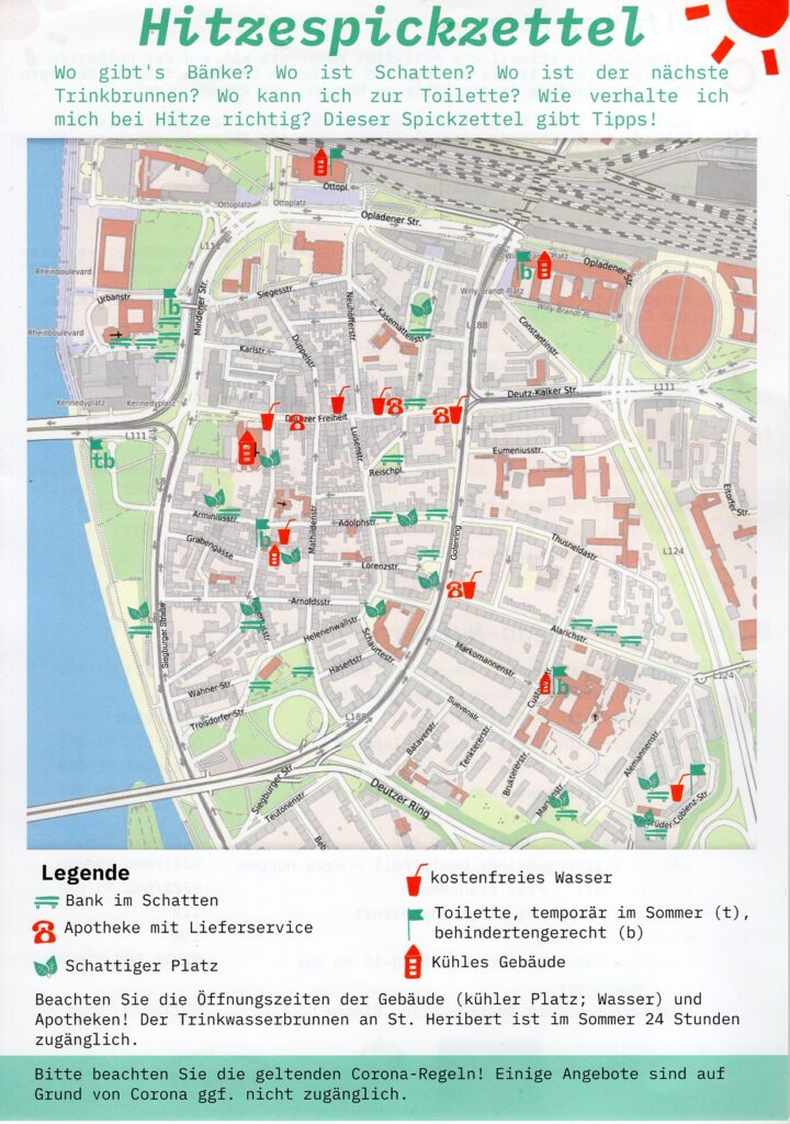 Hitzespickzettel Köln-Deutz